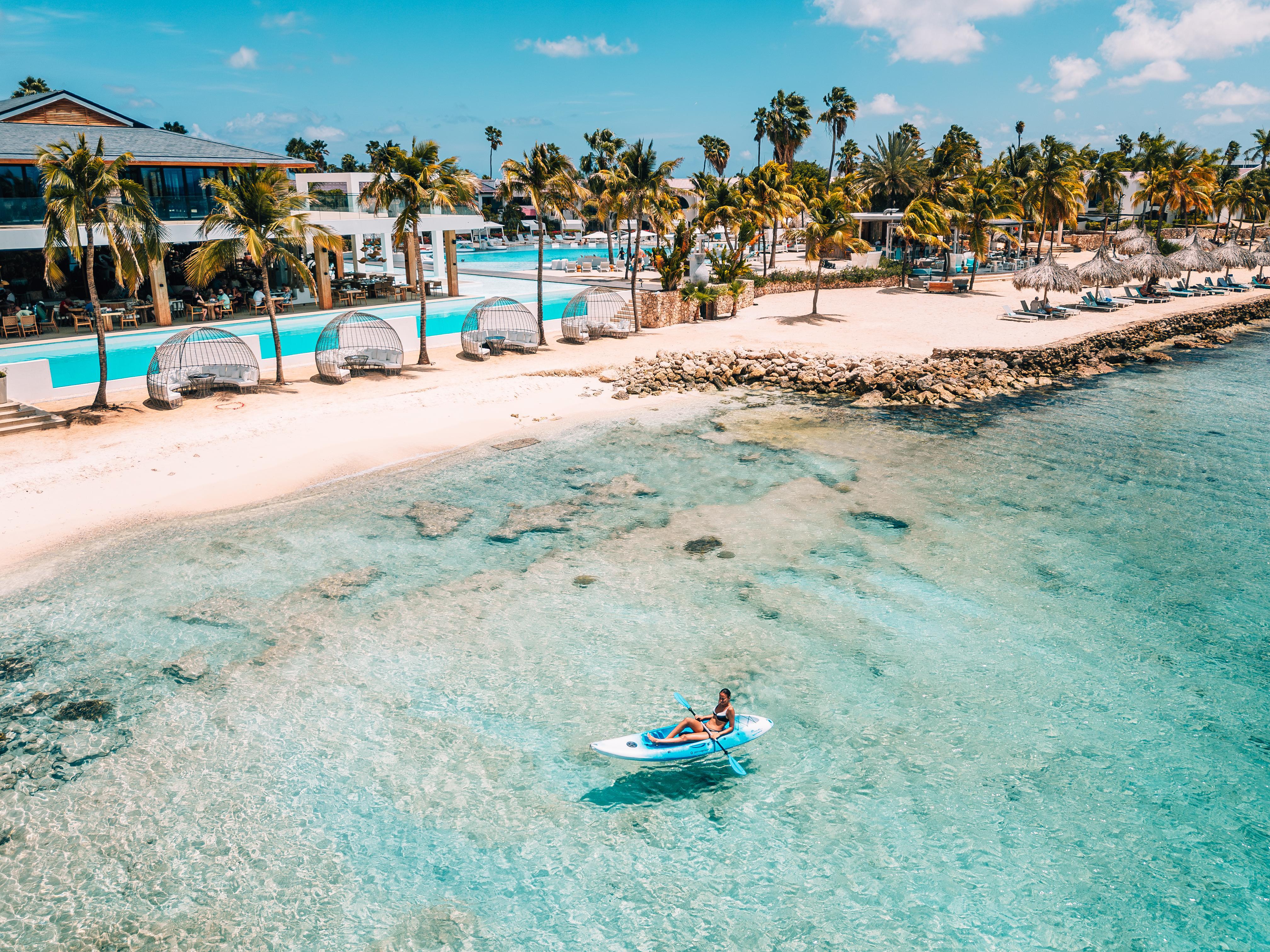 Van Der Valk Plaza Beach & Dive Resort Bonaire Playa Exterior foto
