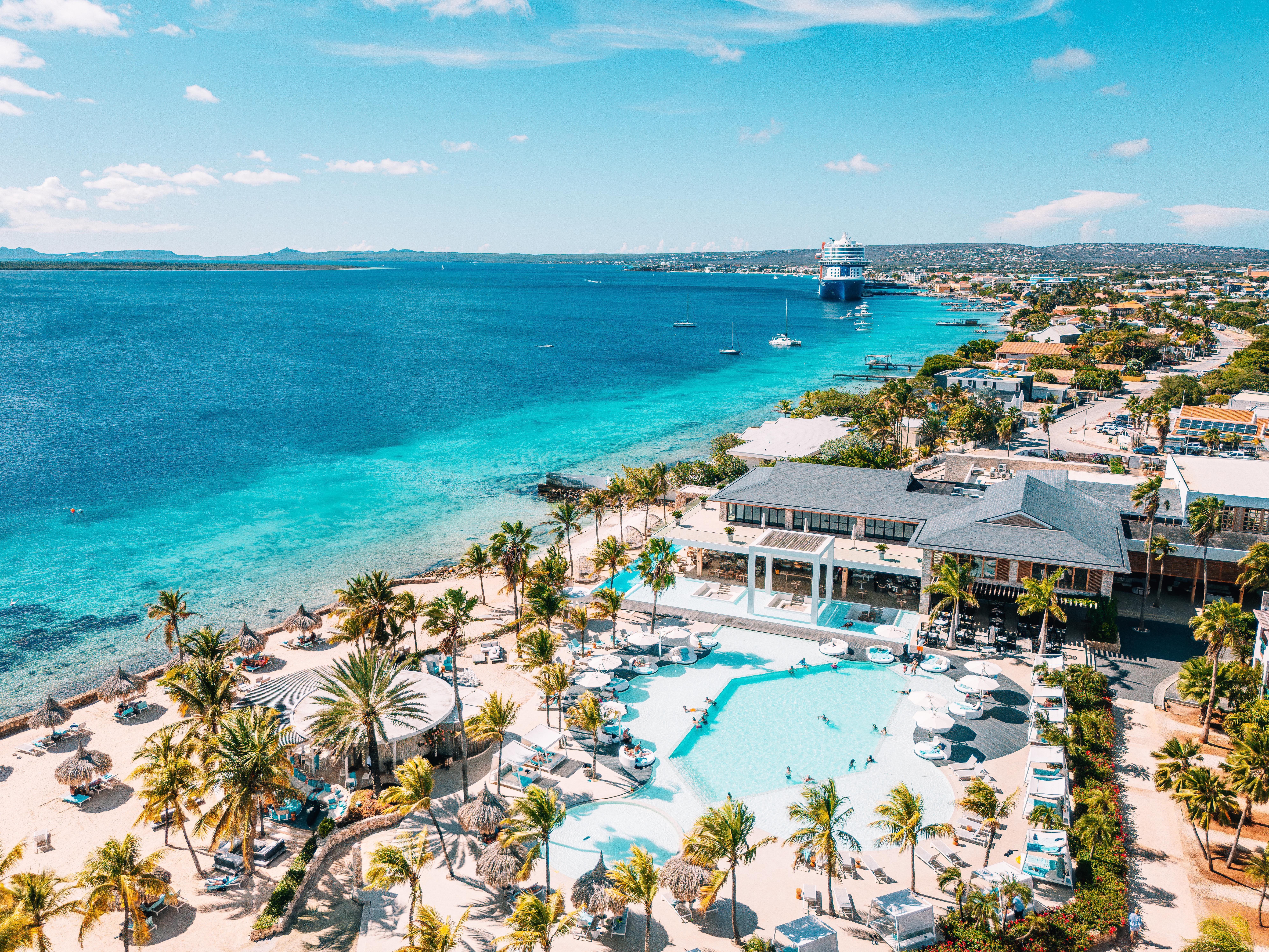 Van Der Valk Plaza Beach & Dive Resort Bonaire Playa Exterior foto